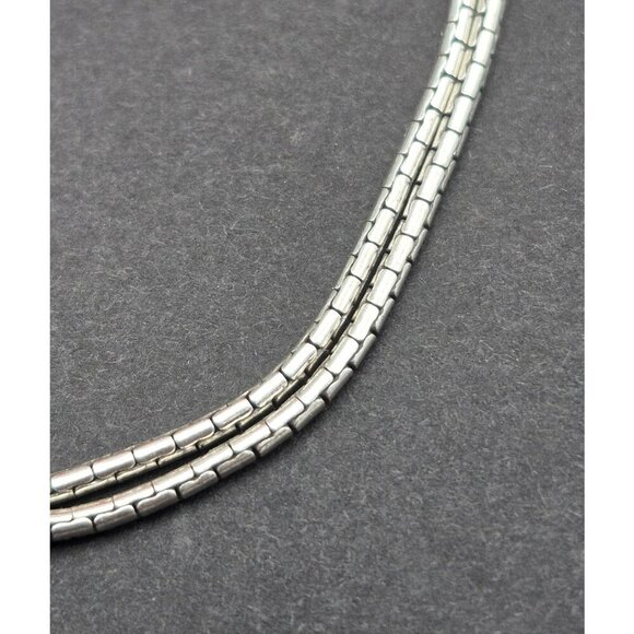 Brighton Large "Faith Rocks" Cross Pendant Necklace Reversible Rock Pattern - Picture 4 of 9